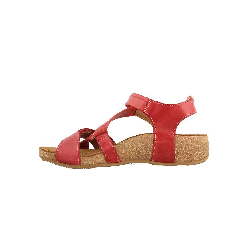 Birkenstock Universe Læder Sandaler Dame Rød | DK 392AHK